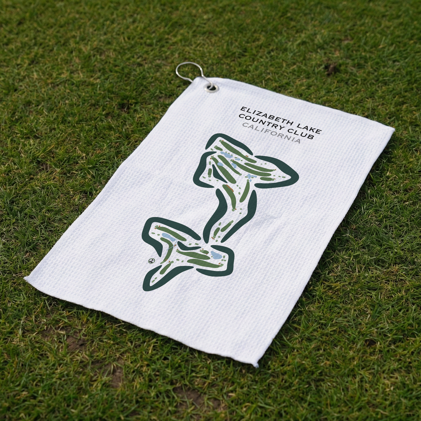 Elizabeth Lake Country Club, California - Printed Golf Courses