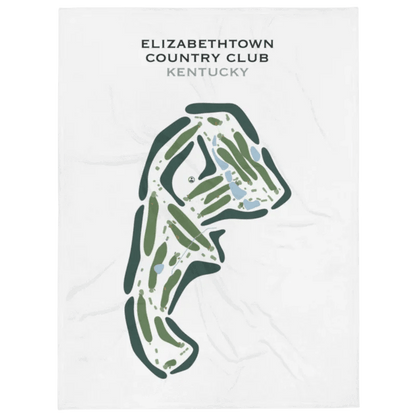 Elizabethtown Country Club, Kentucky - Printed Golf Courses