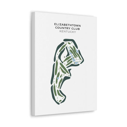 Elizabethtown Country Club, Kentucky - Printed Golf Courses