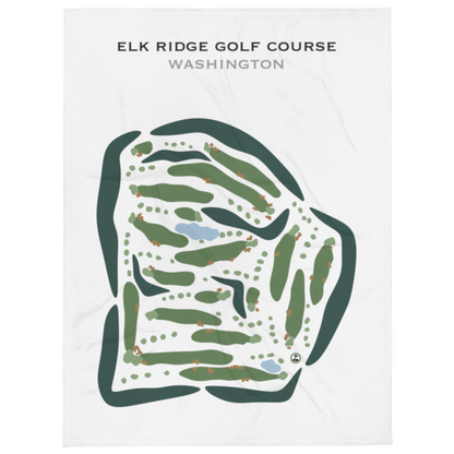 Elk Ridge Golf Course, Washington - Printed Golf Courses