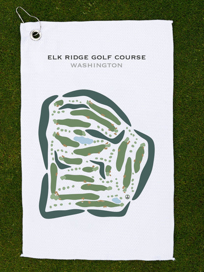 Elk Ridge Golf Course, Washington - Printed Golf Courses