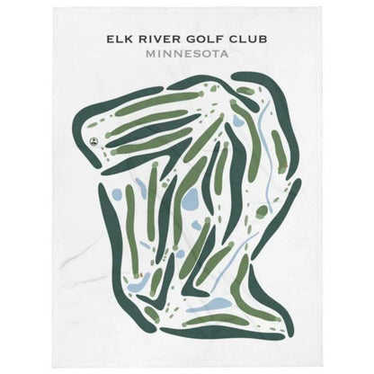 Elk River Golf Club, Minnesota - Printed Golf Courses