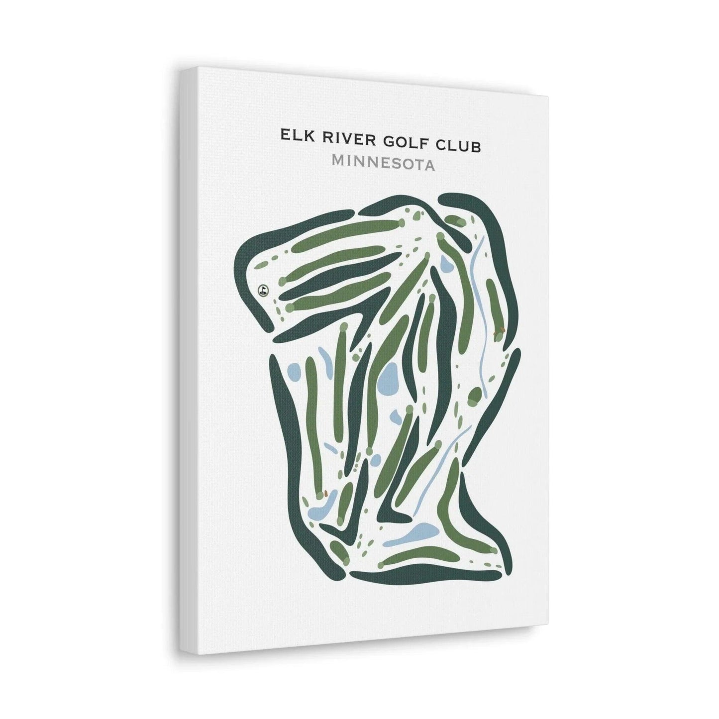 Elk River Golf Club, Minnesota - Printed Golf Courses