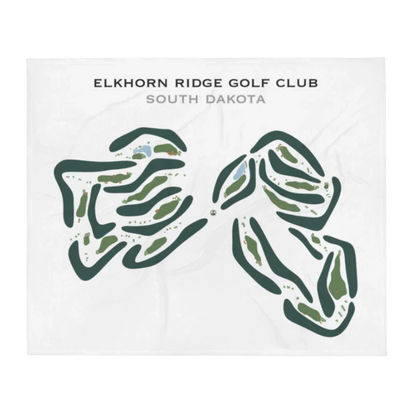 Elkhorn Ridge Golf Club, South Dakota - Printed Golf Courses