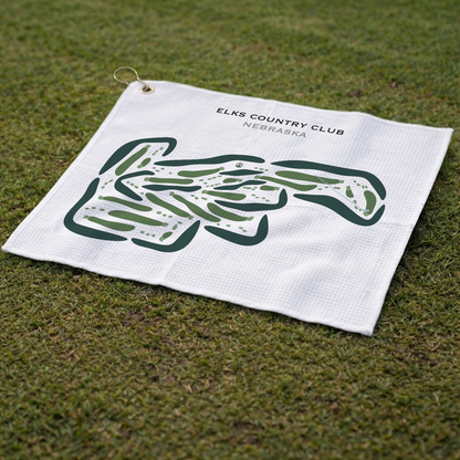 Elks Country Club, Nebraska - Printed Golf Courses