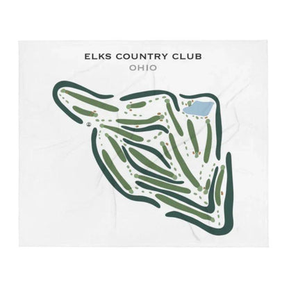 Elks Country Club, Ohio - Printed Golf Courses