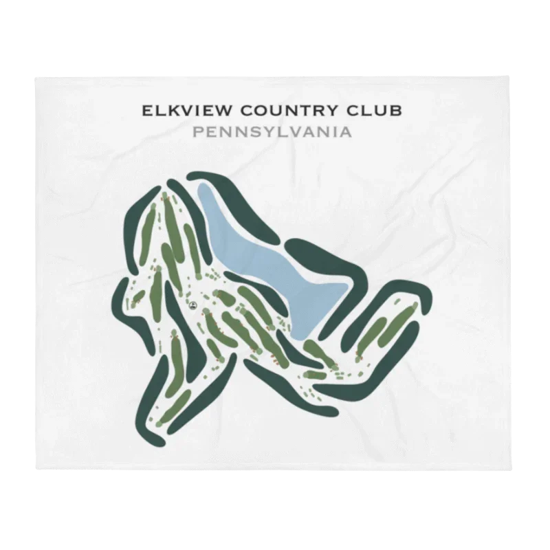 Elkview Country Club, Pennsylvania - Printed Golf Courses