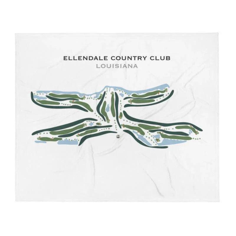 Ellendale Country Club, Louisiana - Printed Golf Courses