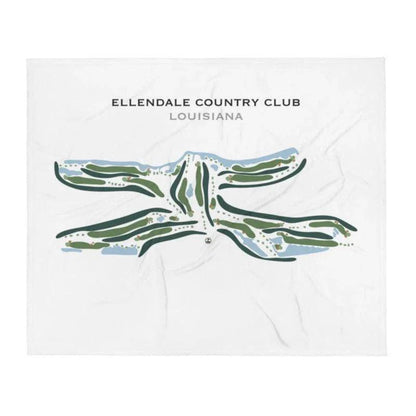 Ellendale Country Club, Louisiana - Printed Golf Courses