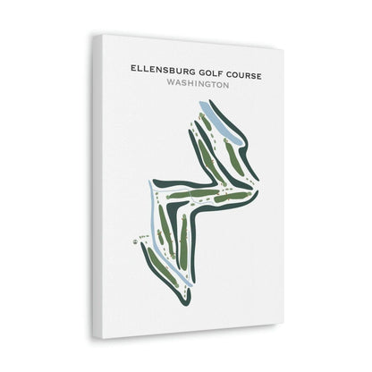 Ellensburg Golf Course, Washington - Printed Golf Courses