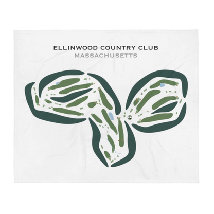 Ellinwood Country Club, Massachusetts - Printed Golf Courses