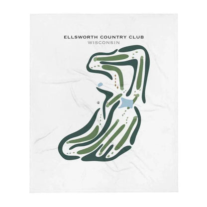 Ellsworth Country Club, Wisconsin - Printed Golf Courses