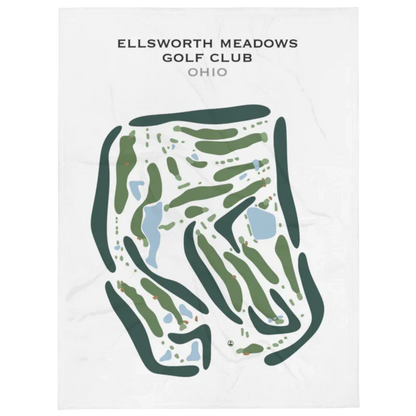 Ellsworth Meadows Golf Club, Ohio - Printed Golf Courses