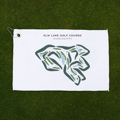 Elm Lake Golf Course, Mississippi - Printed Golf Courses