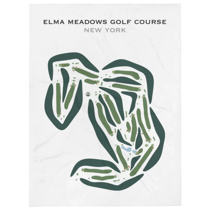 Elma Meadows Golf Course, New York - Printed Golf Courses