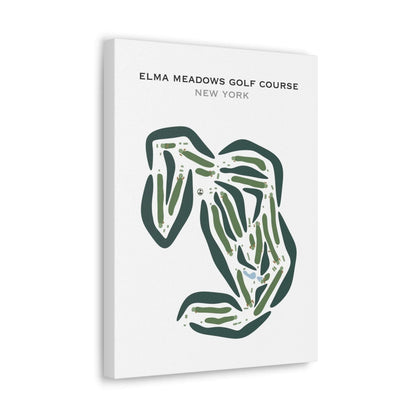 Elma Meadows Golf Course, New York - Printed Golf Courses