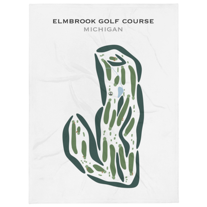 Elmbrook Golf Course, Michigan - Printed Golf Courses