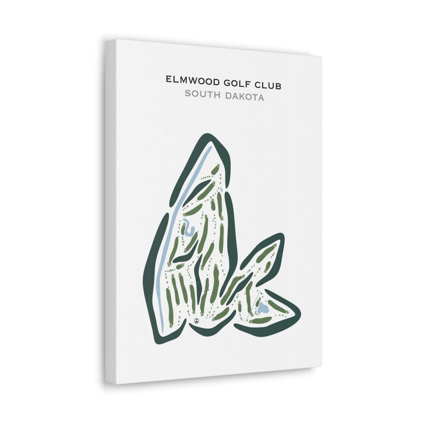 Elmwood Golf Club, South Dakota - Printed Golf Courses