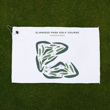 Elmwood Park Golf Course, Nebraska - Printed Golf Courses
