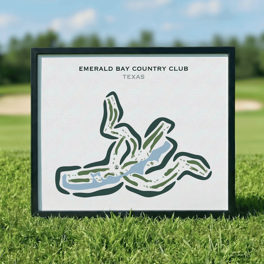 Emerald Bay Club, Texas - Printed Golf Course