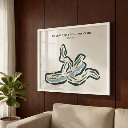 Emerald Bay Club, Texas - Printed Golf Course
