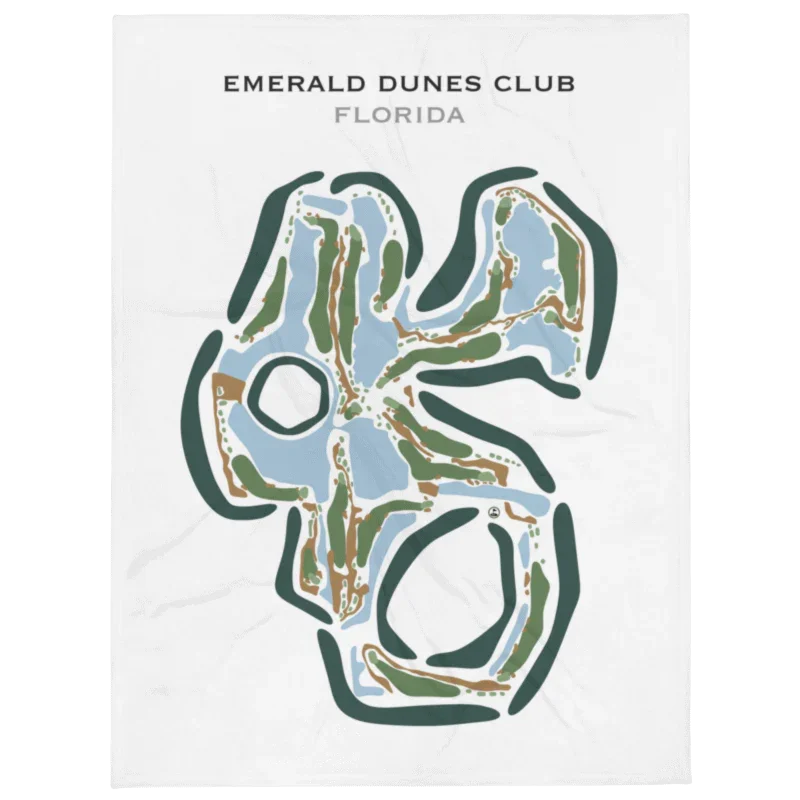 Emerald Dunes Club, Florida - Printed Golf Courses