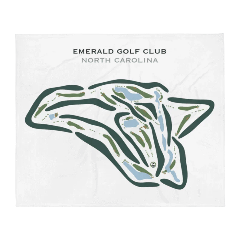 Emerald Golf Club, North Carolina - Printed Golf Courses