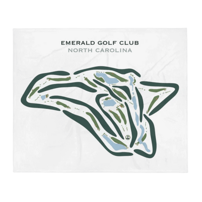 Emerald Golf Club, North Carolina - Printed Golf Courses