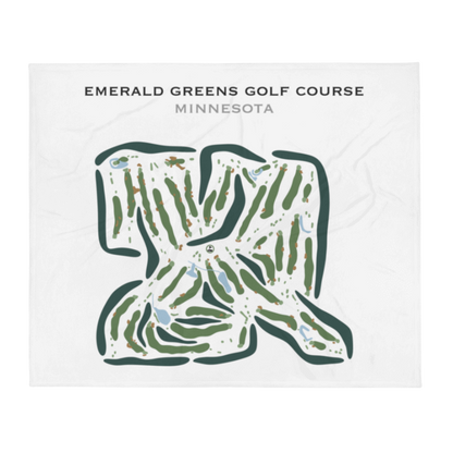 Emerald Greens Golf Course, Minnesota - Printed Golf Courses