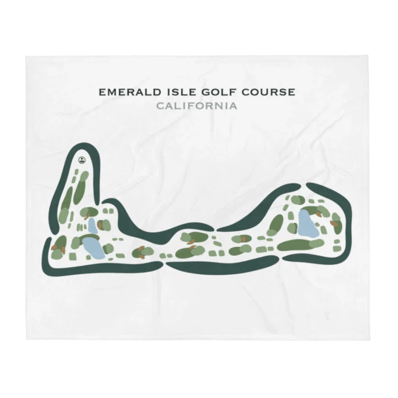 Emerald Isle Golf Course, California - Printed Golf Courses