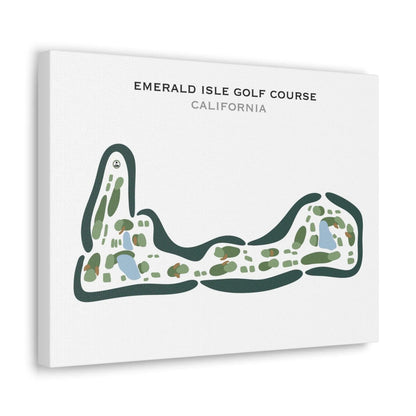 Emerald Isle Golf Course, California - Printed Golf Courses