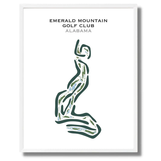 Emerald Mountain Golf Club, Alabama - Printed Golf Courses