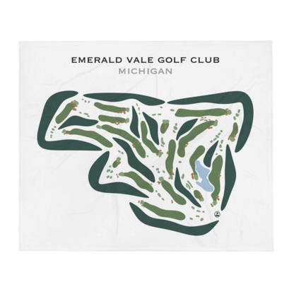 Emerald Vale Golf Club, Michigan - Printed Golf Courses