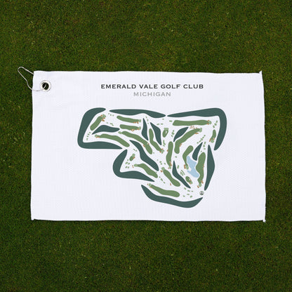 Emerald Vale Golf Club, Michigan - Printed Golf Courses