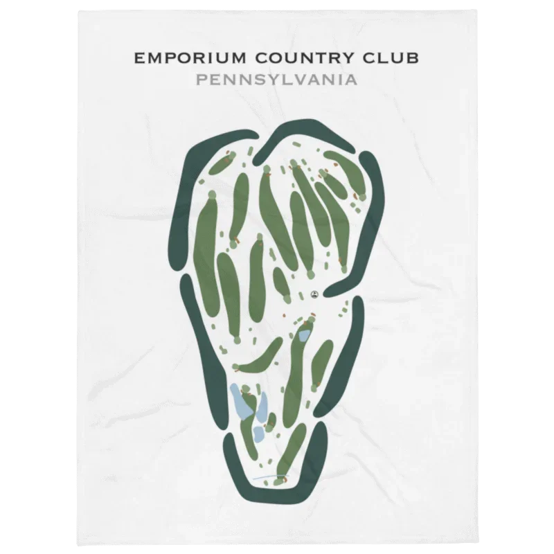 Emporium Country Club, Pennsylvania - Printed Golf Courses
