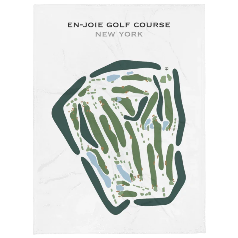 En-Joie Golf Course, New York - Printed Golf Courses