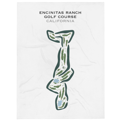 Encinitas Ranch Golf Course, California - Printed Golf Courses