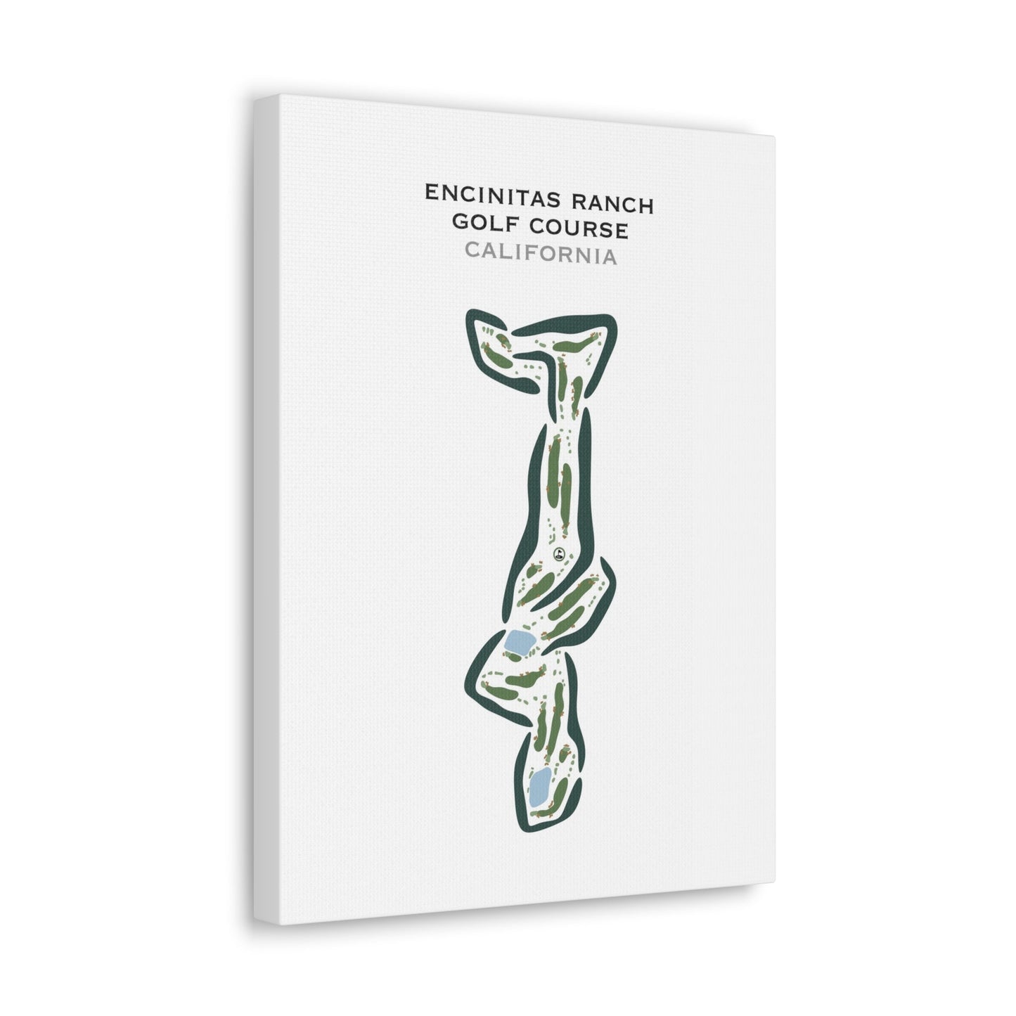 Encinitas Ranch Golf Course, California - Printed Golf Courses