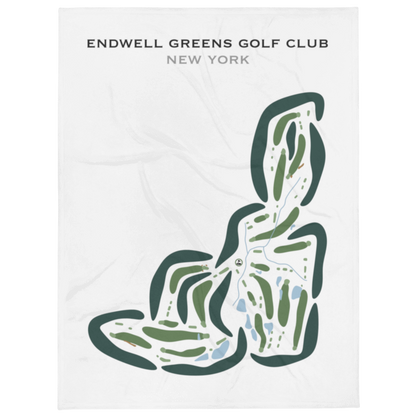 Endwell Greens Golf Club, New York - Printed Golf Courses