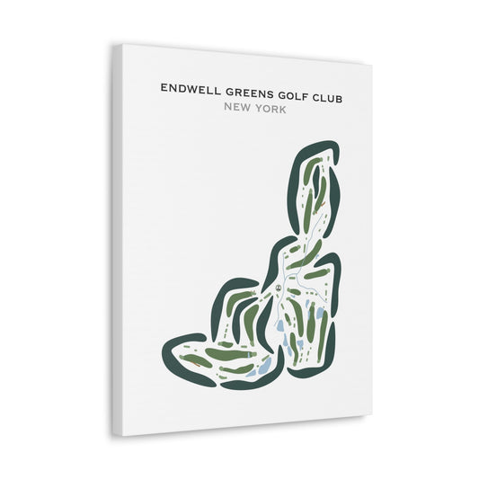 Endwell Greens Golf Club, New York - Printed Golf Courses