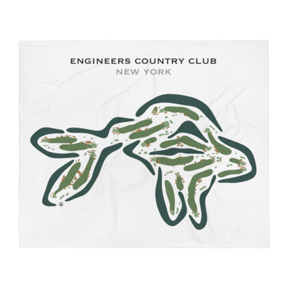 Engineers Country Club, New York - Printed Golf Courses