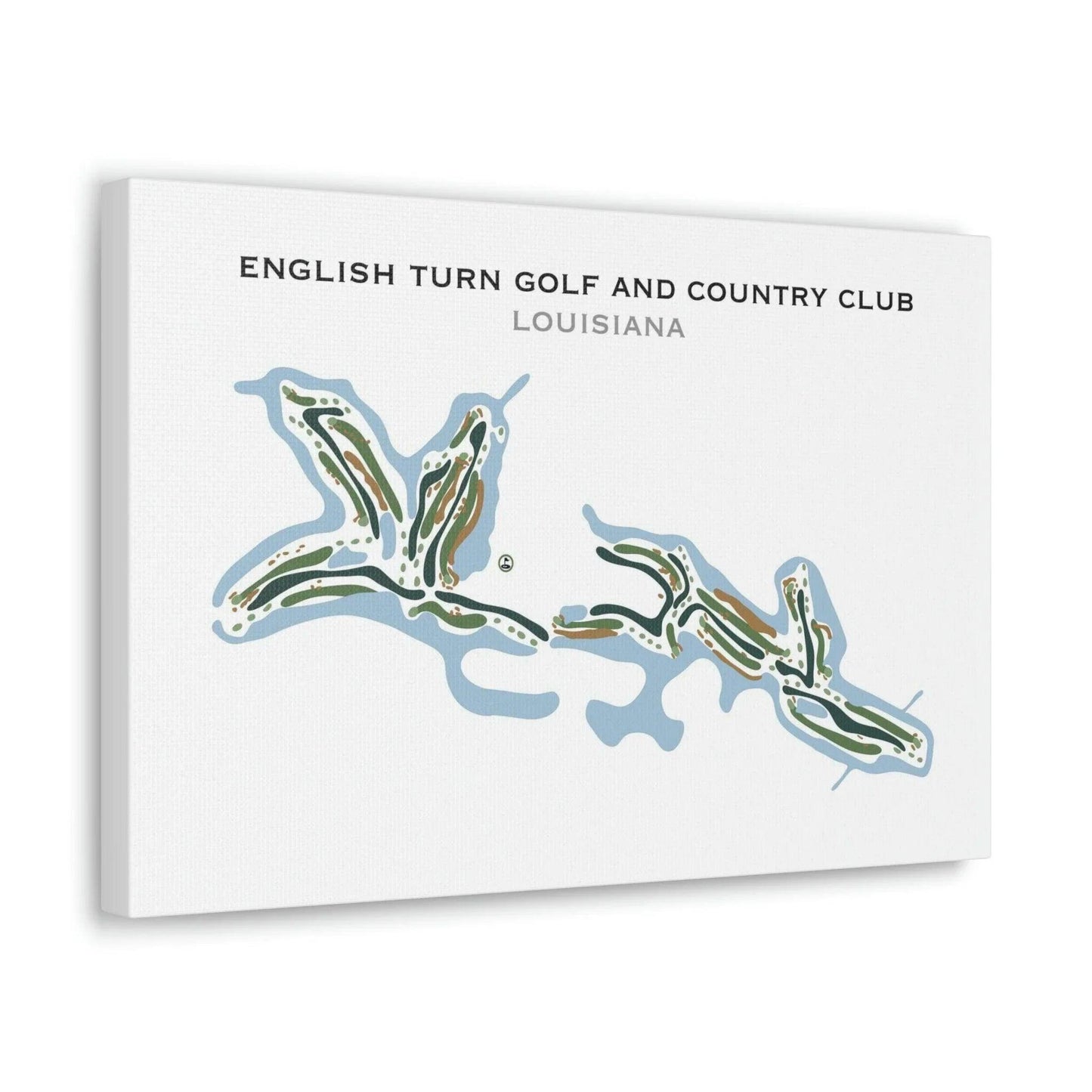 English Turn Golf & Country Club, Louisiana - Printed Golf Courses
