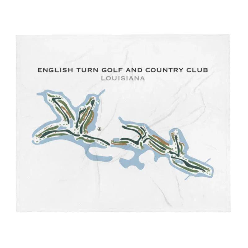 English Turn Golf & Country Club, Louisiana - Printed Golf Courses