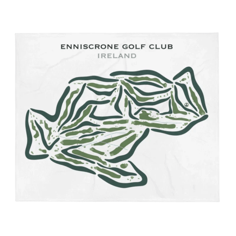 Enniscrone Golf Club, Ireland - Printed Golf Courses