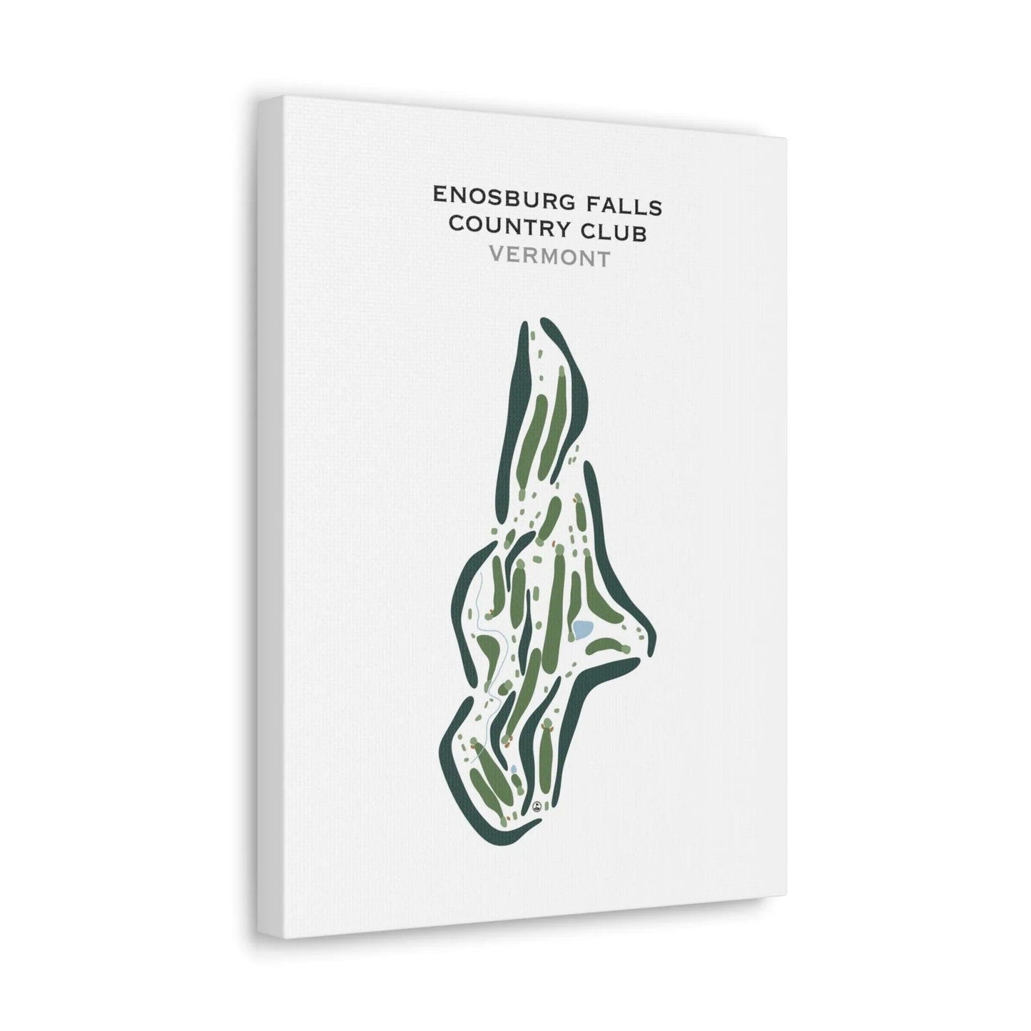 Enosburg Falls Country Club, Vermont - Printed Golf Courses