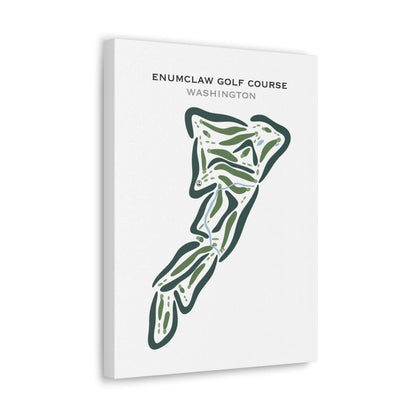 Enumclaw Golf Course, Washington - Printed Golf Courses