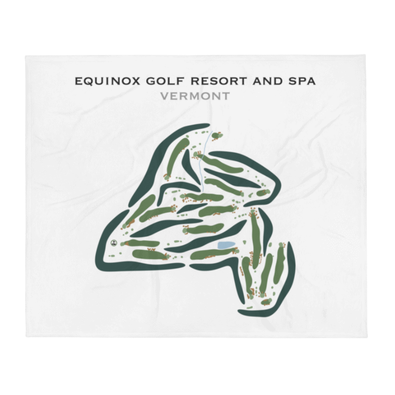 The Equinox Golf Resort & Spa, Vermont - Printed Golf Courses