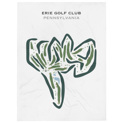 Erie Golf Club, Pennsylvania - Printed Golf Courses
