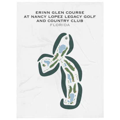 Erinn Glen Course at Nancy Lopez Legacy Golf & Country Club, Florida - Printed Golf Courses