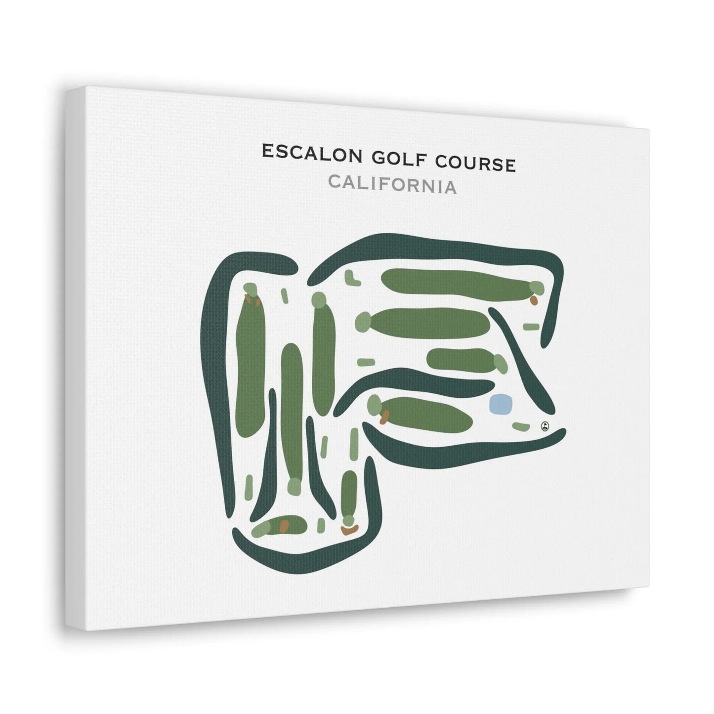 Escalon Golf Course, California - Printed Golf Courses